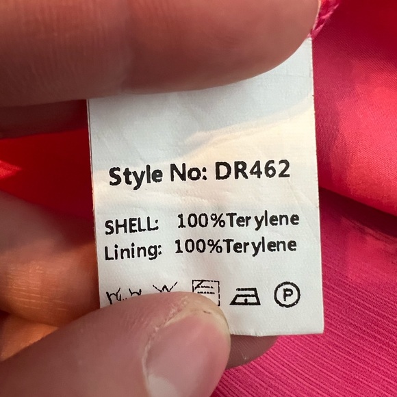 NWT Byinns Hot Pink Summer Ruffle Dress - Picture 10 of 12